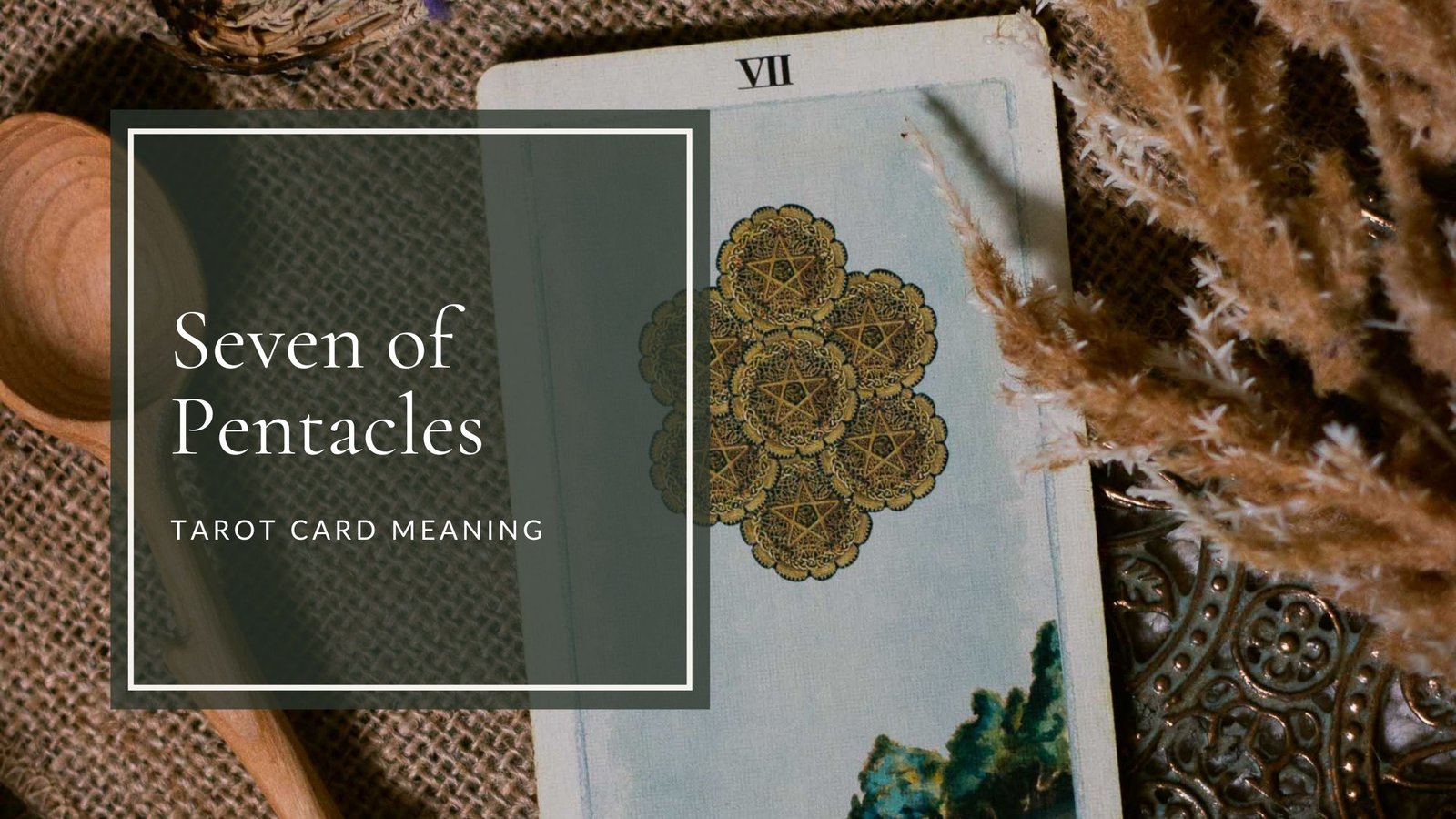 Seven of Pentacles Tarot Meanings | Upright and Reversed